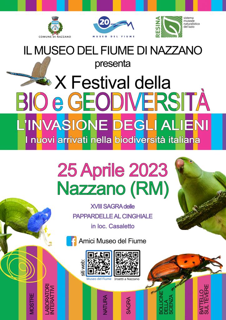 Locandina Festival della Bio e Geodiversità