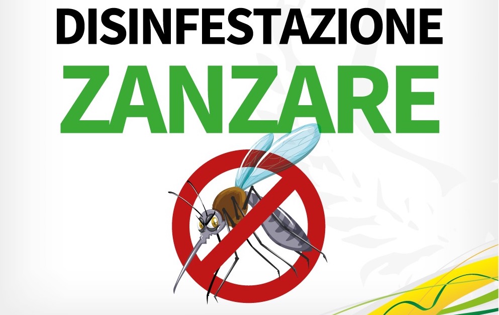 Avviso disinfestazione su tutto il territorio comunale